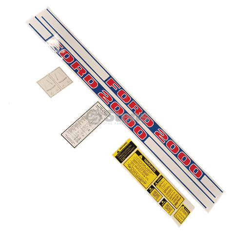 Atlantic Quality Parts 1115-1533 Conjunto de calcomanías