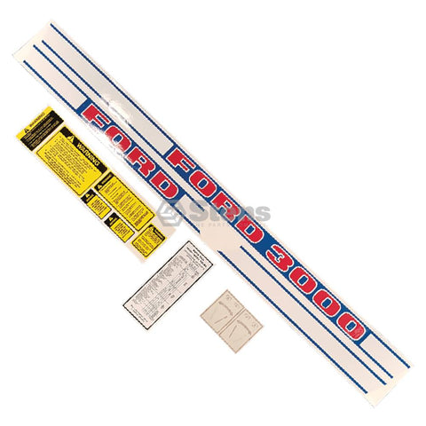 Atlantic Quality Parts 1115-1540 Conjunto de calcomanías
