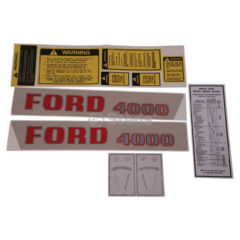 Atlantic Quality Parts 1115-1543 Conjunto de calcomanías