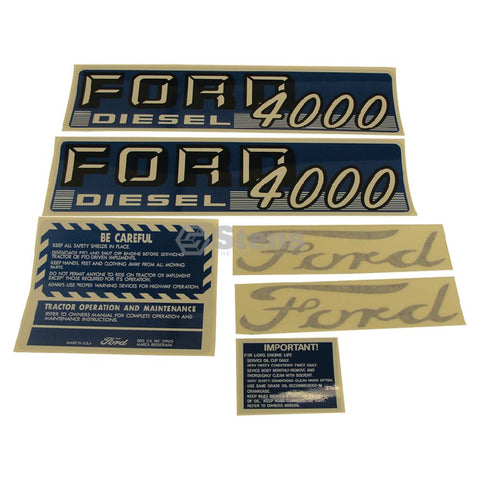 Atlantic Quality Parts 1115-1545 Conjunto de calcomanías