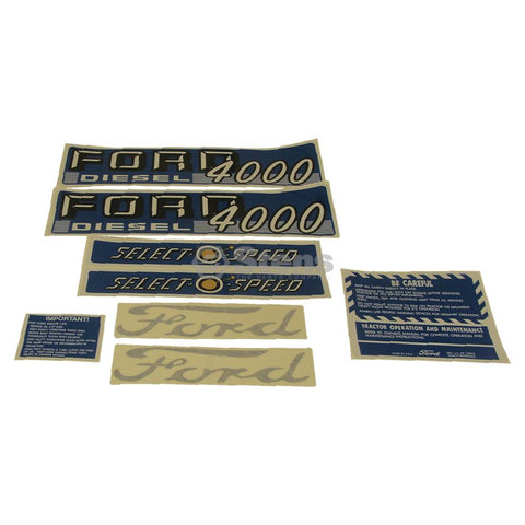 Atlantic Quality Parts 1115-1546 Conjunto de calcomanías