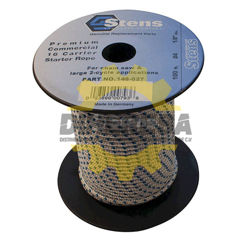 146-027 100' Solid Cuerda De Arranque Braid