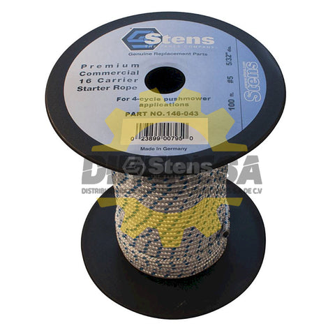 146-043 100' Solid Cuerda De Arranque Braid